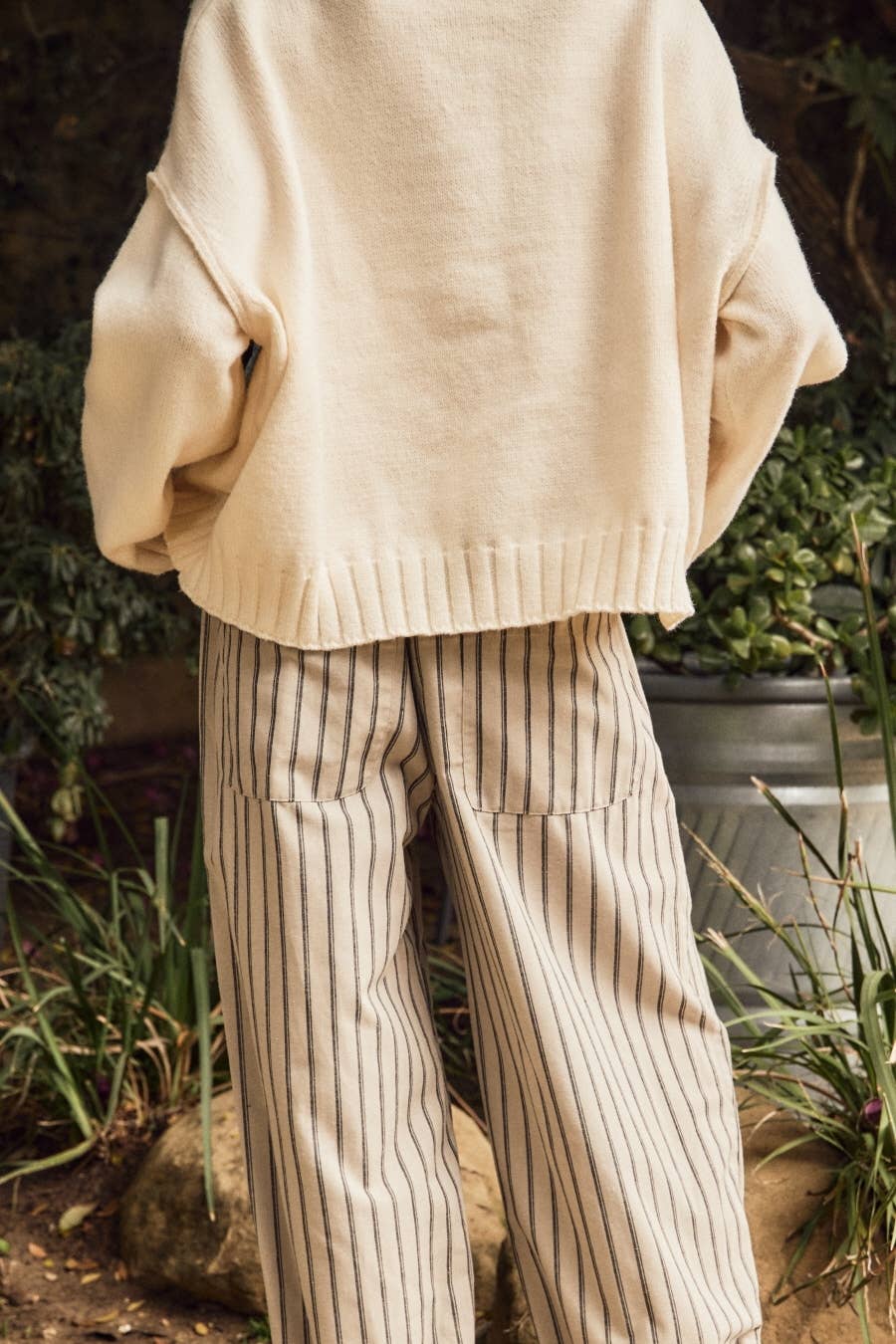 Oddi - Patchwork Knit Sweater