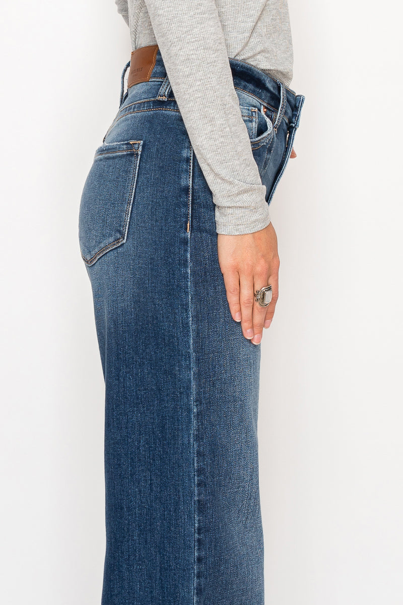 High Rise Relaxed Flare Jeans