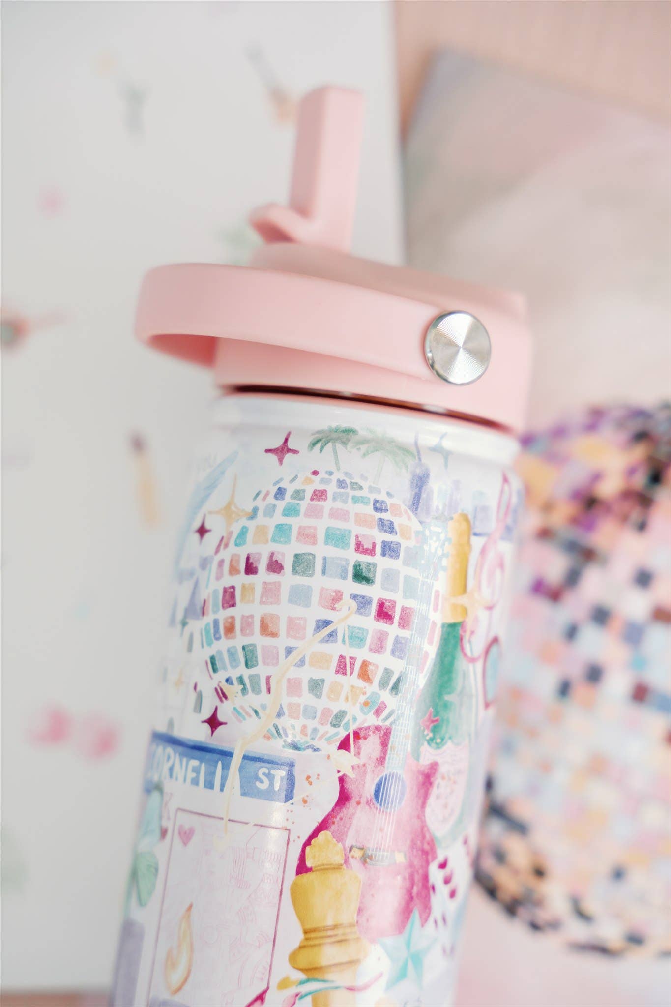 Gracefully Made Art - Eras 18 Ounce Insulated Water Bottle