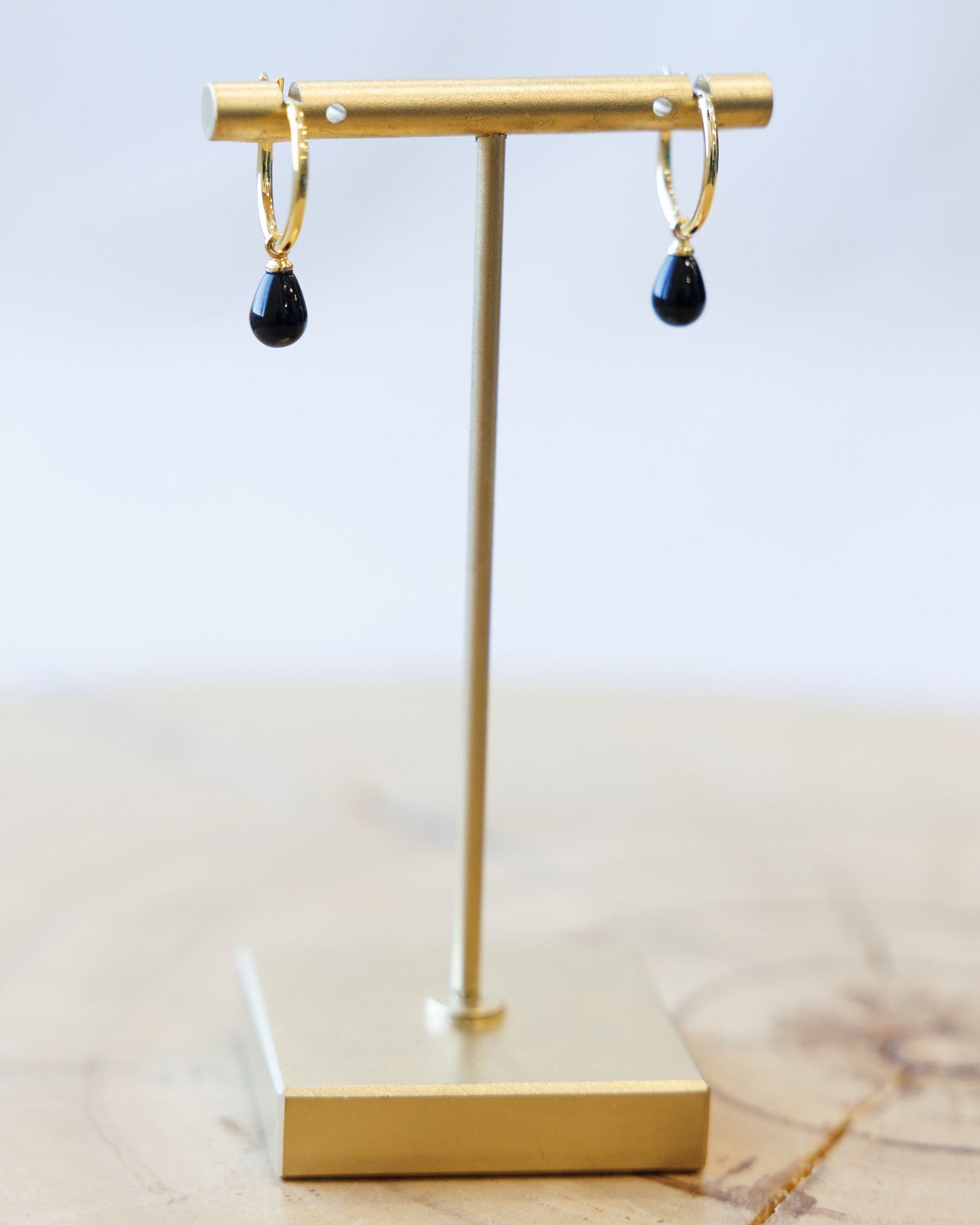 Hoop And Charm Earrings