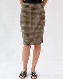 Checks Out Skirt