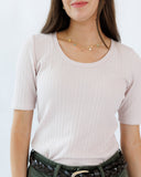 Pointelle Perfection Tee