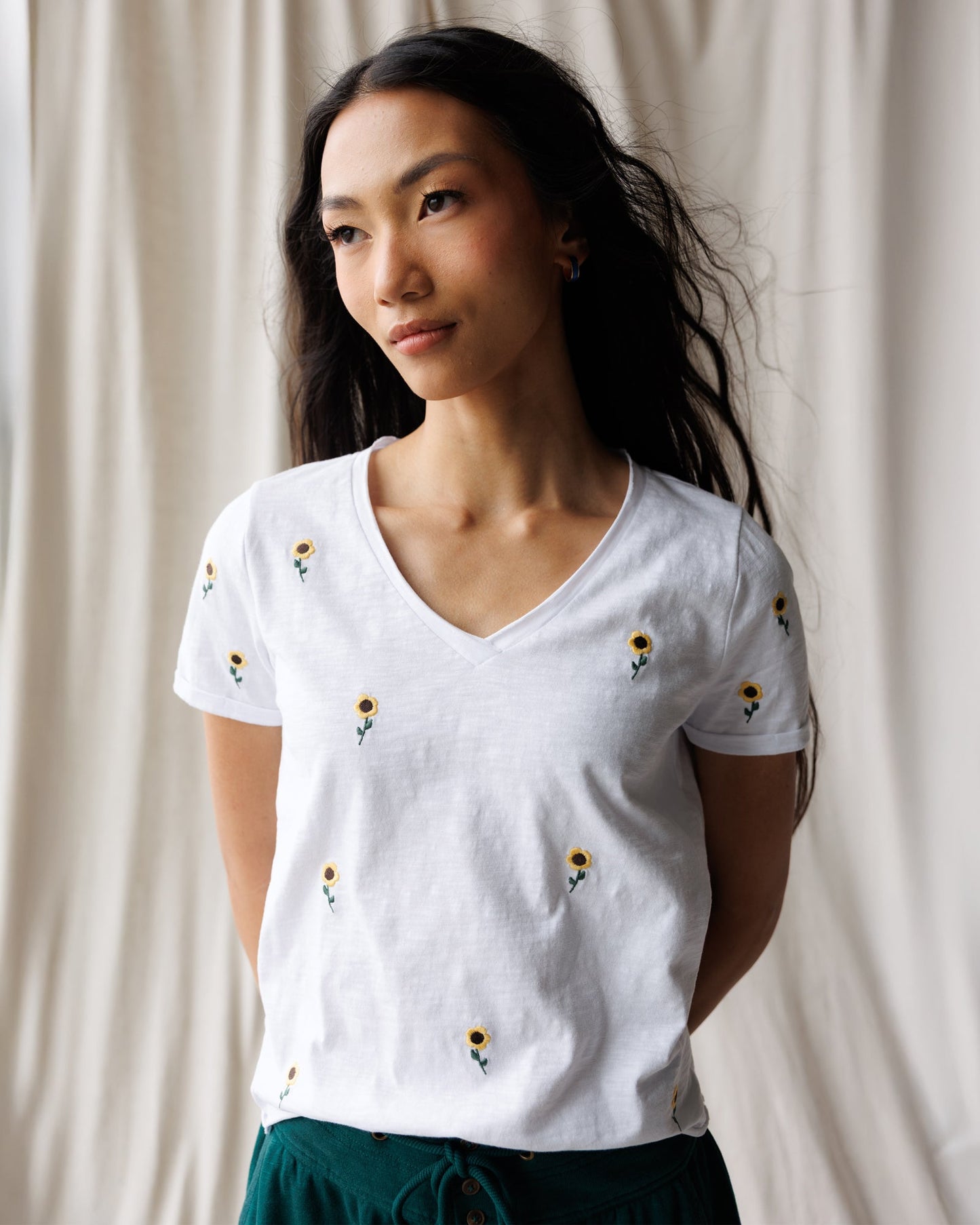 Sunflower Fields Tee