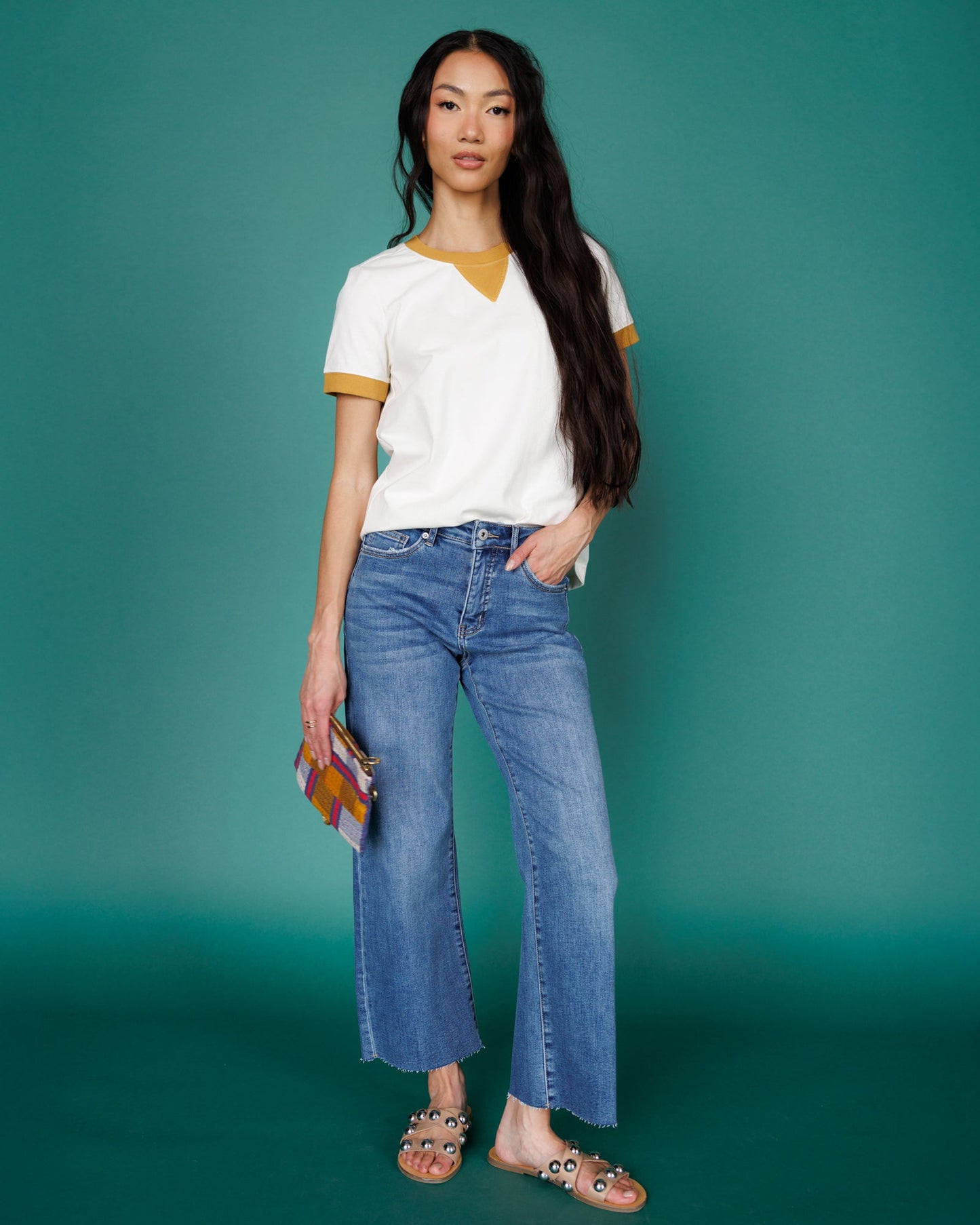 High Rise Wide Leg