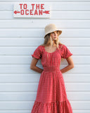Sweetheart Smocked Dress