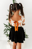 Black Velvet | 2-Tiered SKORT