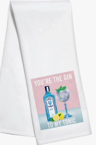 Kitchen Towel - Gin to My Tonic
