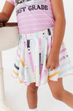 Pretty Pencils Spin Skort