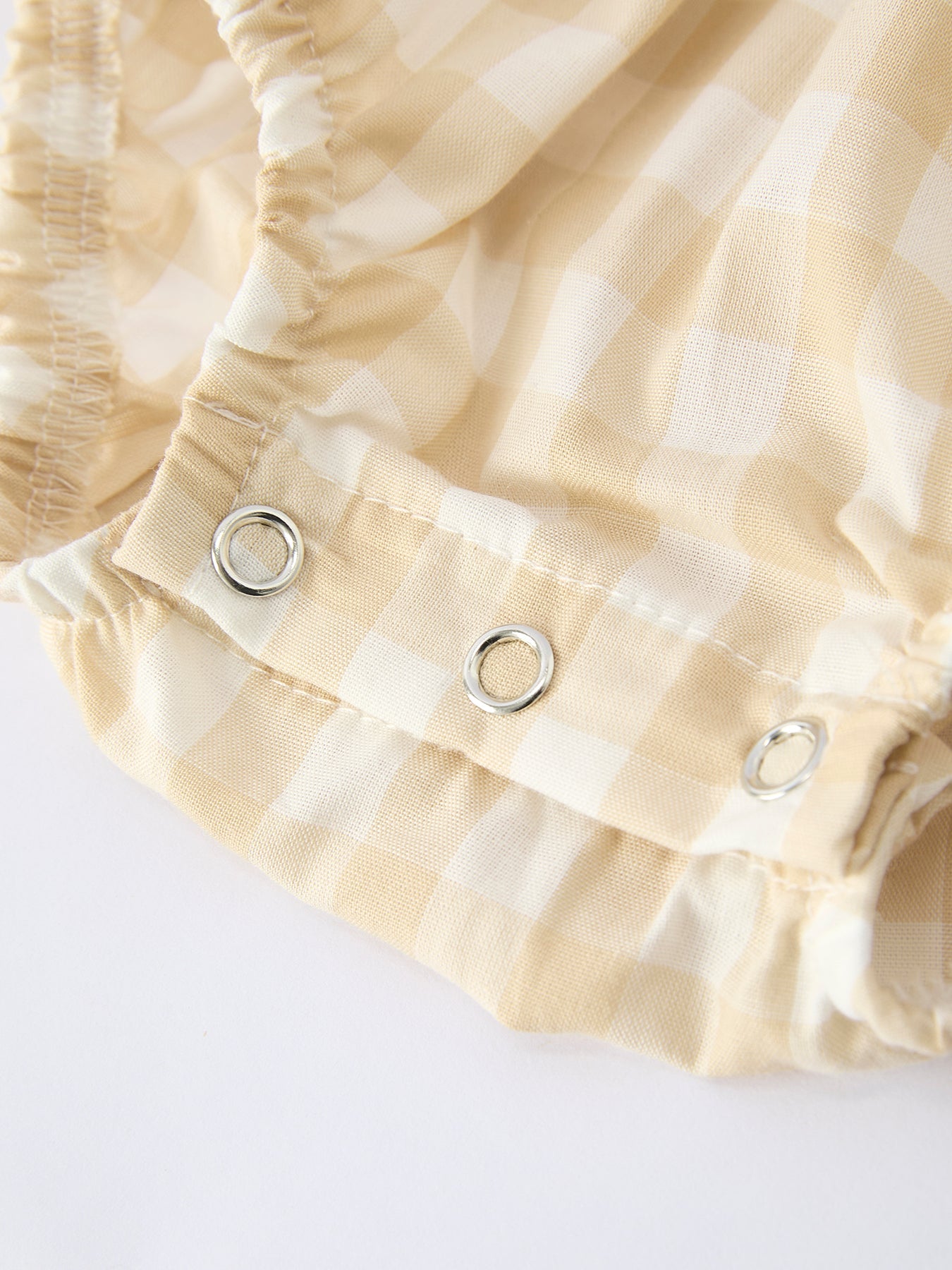 Plaid Girl Romper