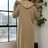 FINAL SALE-Mineral Washed Hoodie Cardigan