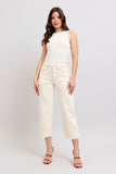 Judy Blue HW Garment Dyed Crop Wide