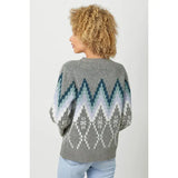 FiNAL SALE-Fair Isle Pullover Sweater