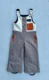 Waterproof Snow bib for youth and toddler
