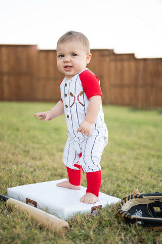 Everett's Rookie Year Romper