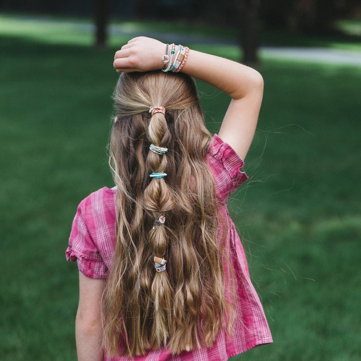 K'lani hair tie bracelets - "Adventure" Animal Themed Hair Tie Bracelets