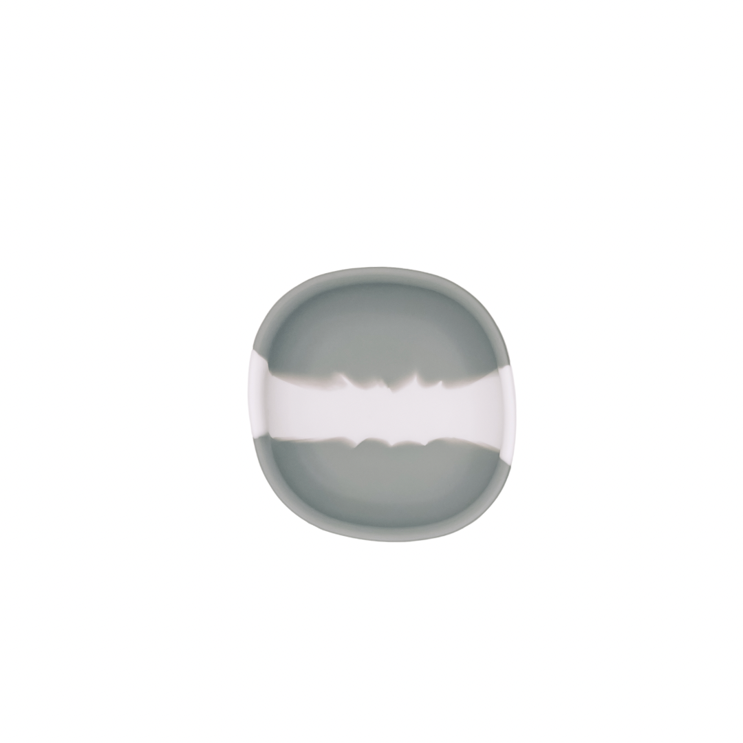 Dip Dye Square Suction Bowl