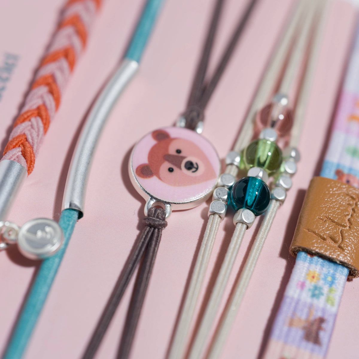 K'lani hair tie bracelets - "Adventure" Animal Themed Hair Tie Bracelets