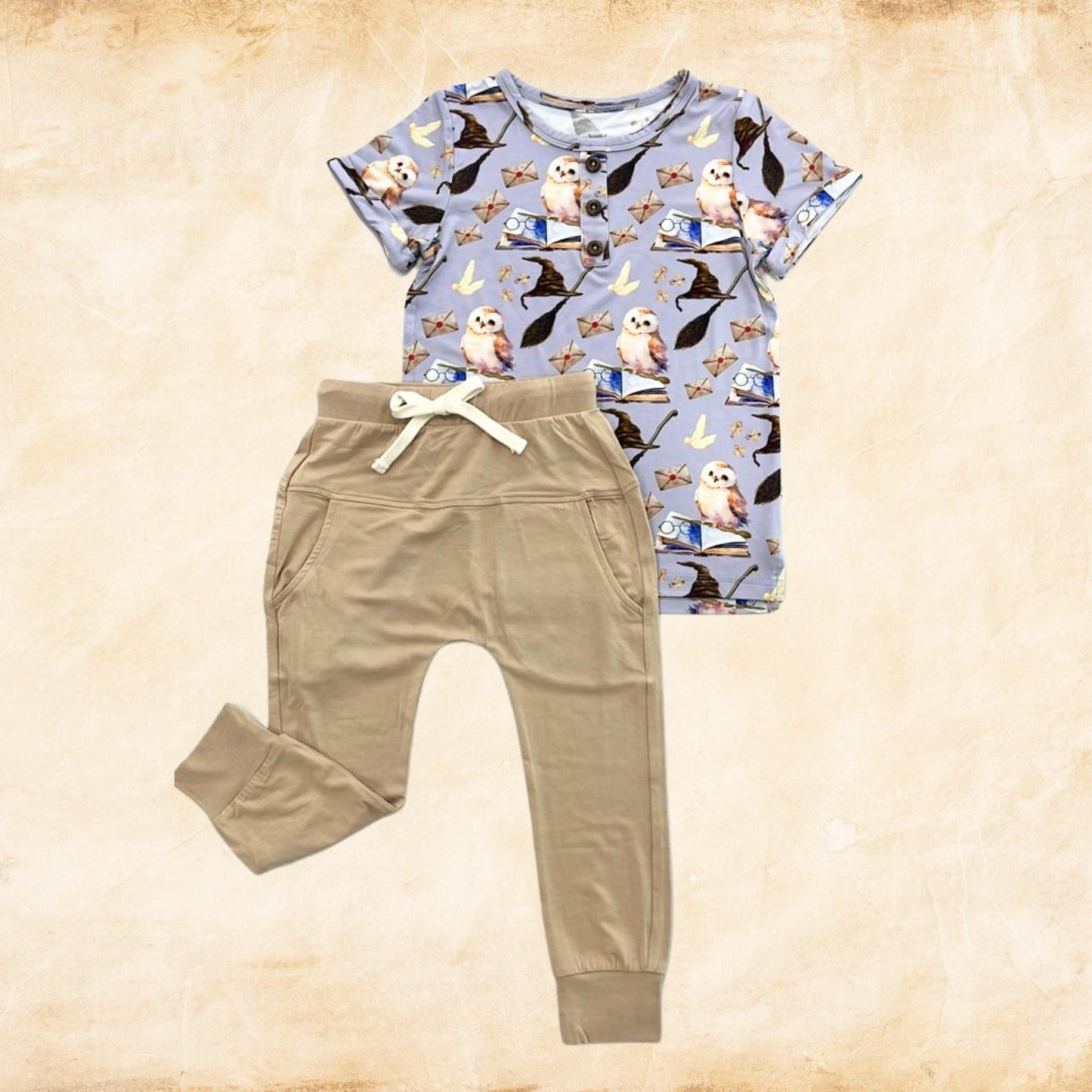 Khaki Joggers