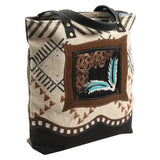 Tote Leather/Canvas Bag