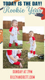 Everett's Rookie Year Romper