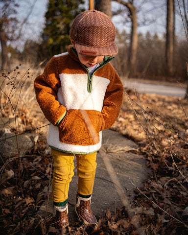Camel Sherpa Pullover