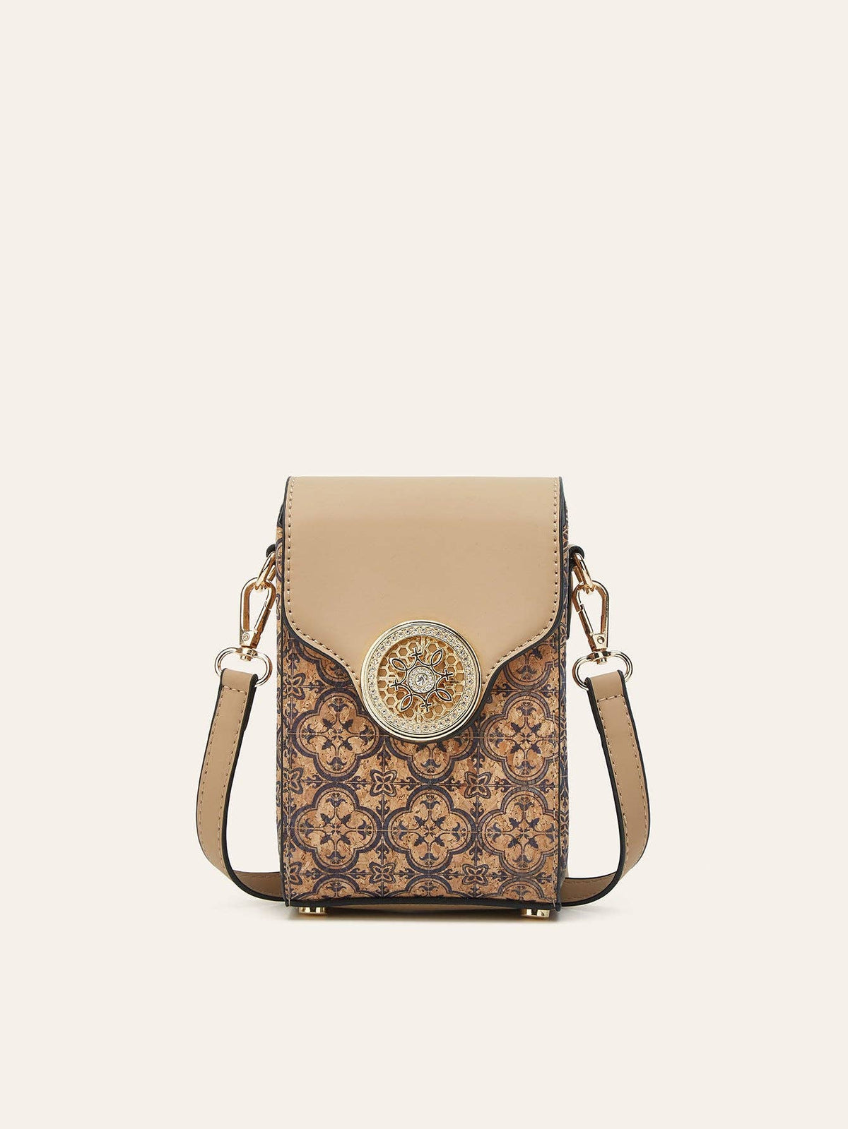 Golden Hour Boutique - Ethnic Style Cork Phone Crossbody Bag