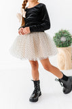 Cream + Dottie | MESH Skort