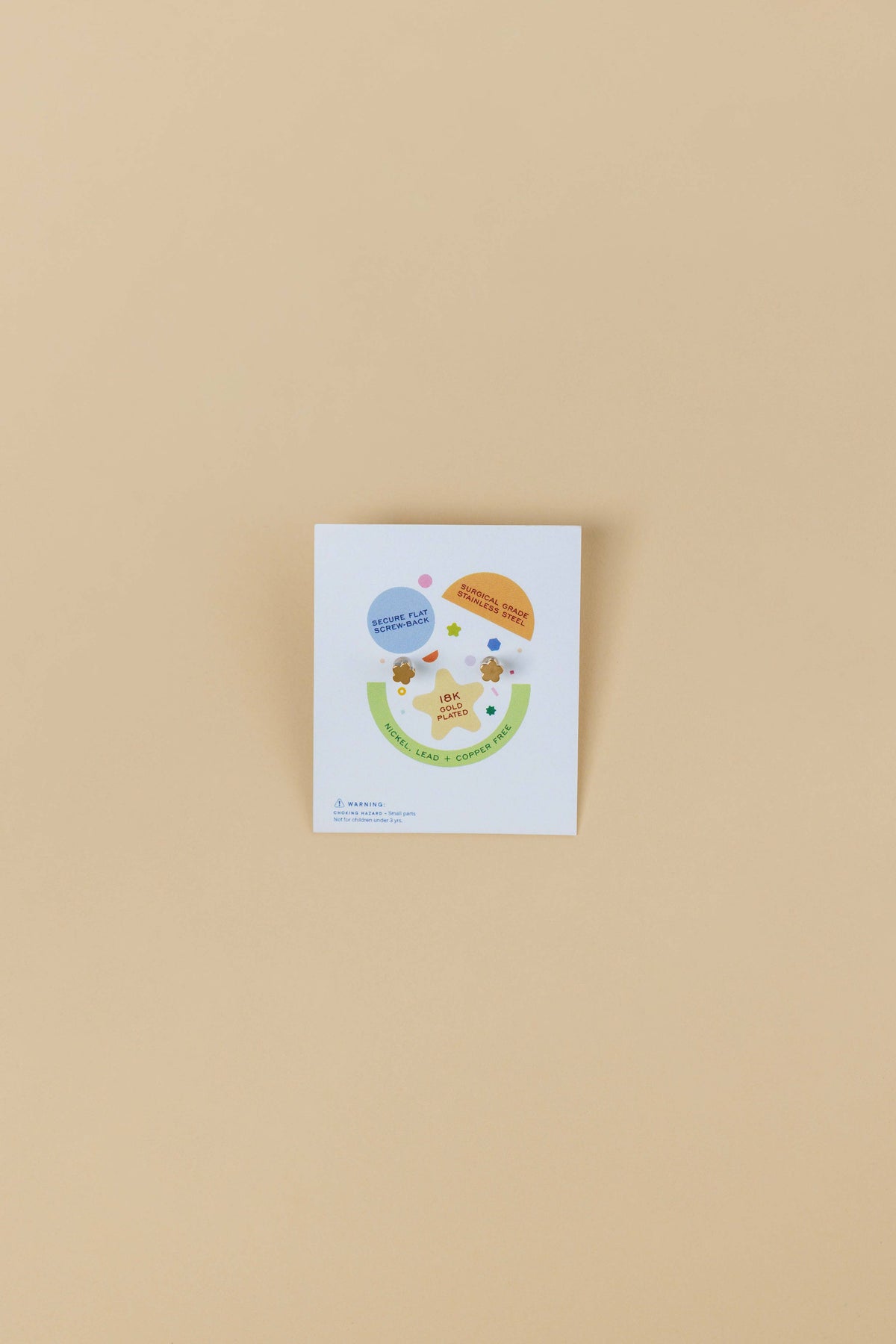 JaxKelly - Bunny Enamel Flat Back Kids Earrings