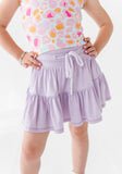Very Violet | 2-tiered Skort
