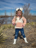 Pink Sherpa Pullover