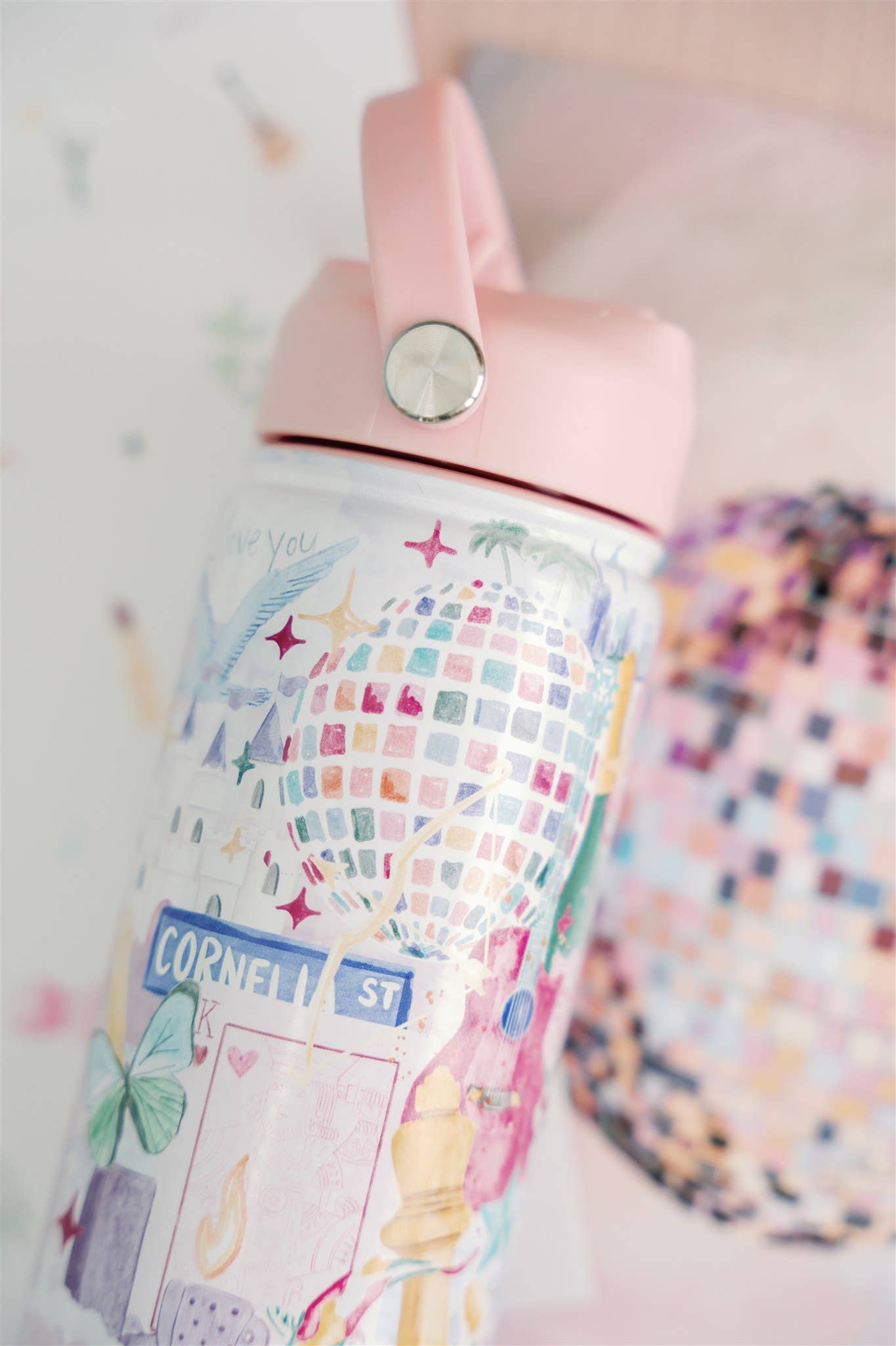 Gracefully Made Art - Eras 18 Ounce Insulated Water Bottle