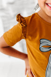 Striped Bow| TEE