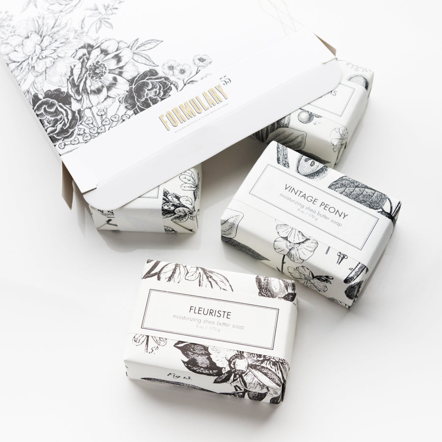 Floral Lovers - Shea Butter Soap Gift Set