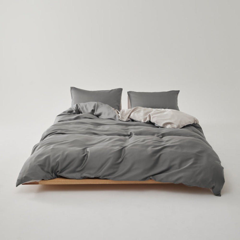 Adeline Pastel Silky Cooling TENCEL™ Bedding Set / Blue