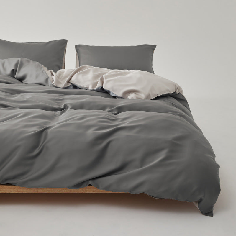 Adeline Pastel Silky Cooling TENCEL™ Bedding Set / Blue