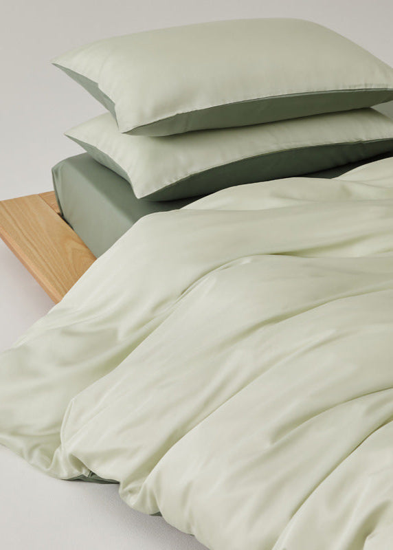 Adeline Pastel Silky Cooling TENCEL™ Bedding Set / Blue