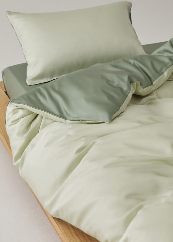 Adeline Pastel Silky Cooling TENCEL™ Bedding Set / Blue