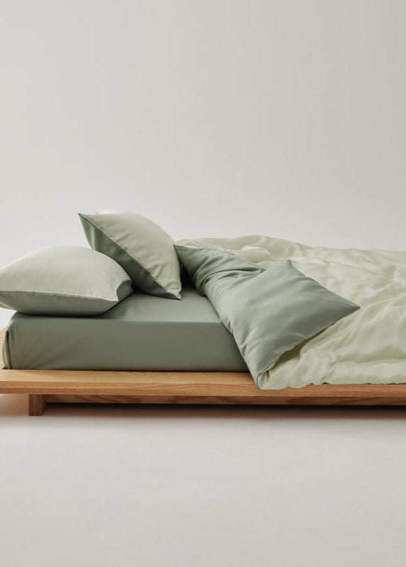 Adeline Pastel Silky Cooling TENCEL™ Bedding Set / Blue