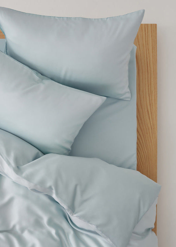 Adeline Pastel Silky Cooling TENCEL™ Bedding Set / Blue