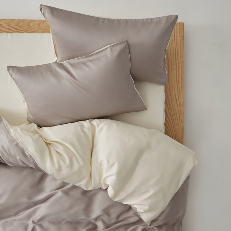 Adeline Pastel Silky Cooling TENCEL™ Bedding Set / Blue