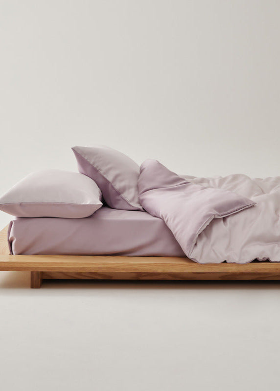 Adeline Pastel Silky Cooling TENCEL™ Bedding Set / Blue