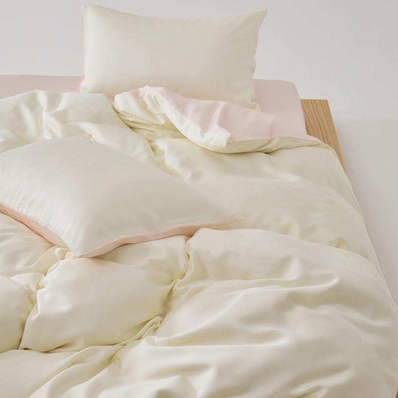 Adeline Pastel Silky Cooling TENCEL™ Bedding Set / Blue