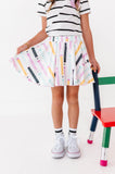 Pretty Pencils Spin Skort