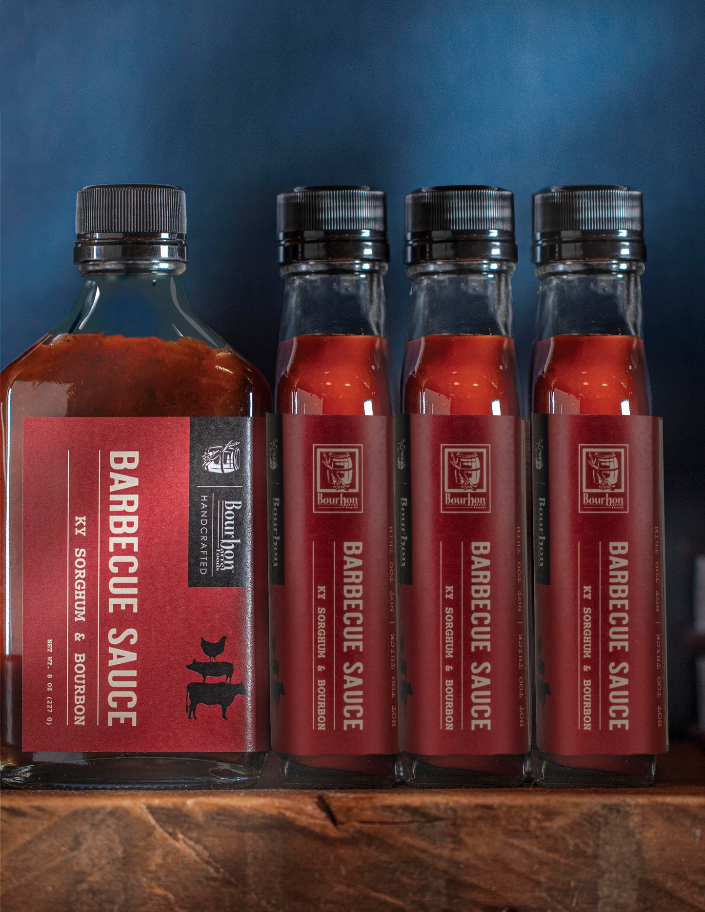Barbecue Sauce with Bourbon and Sorghum