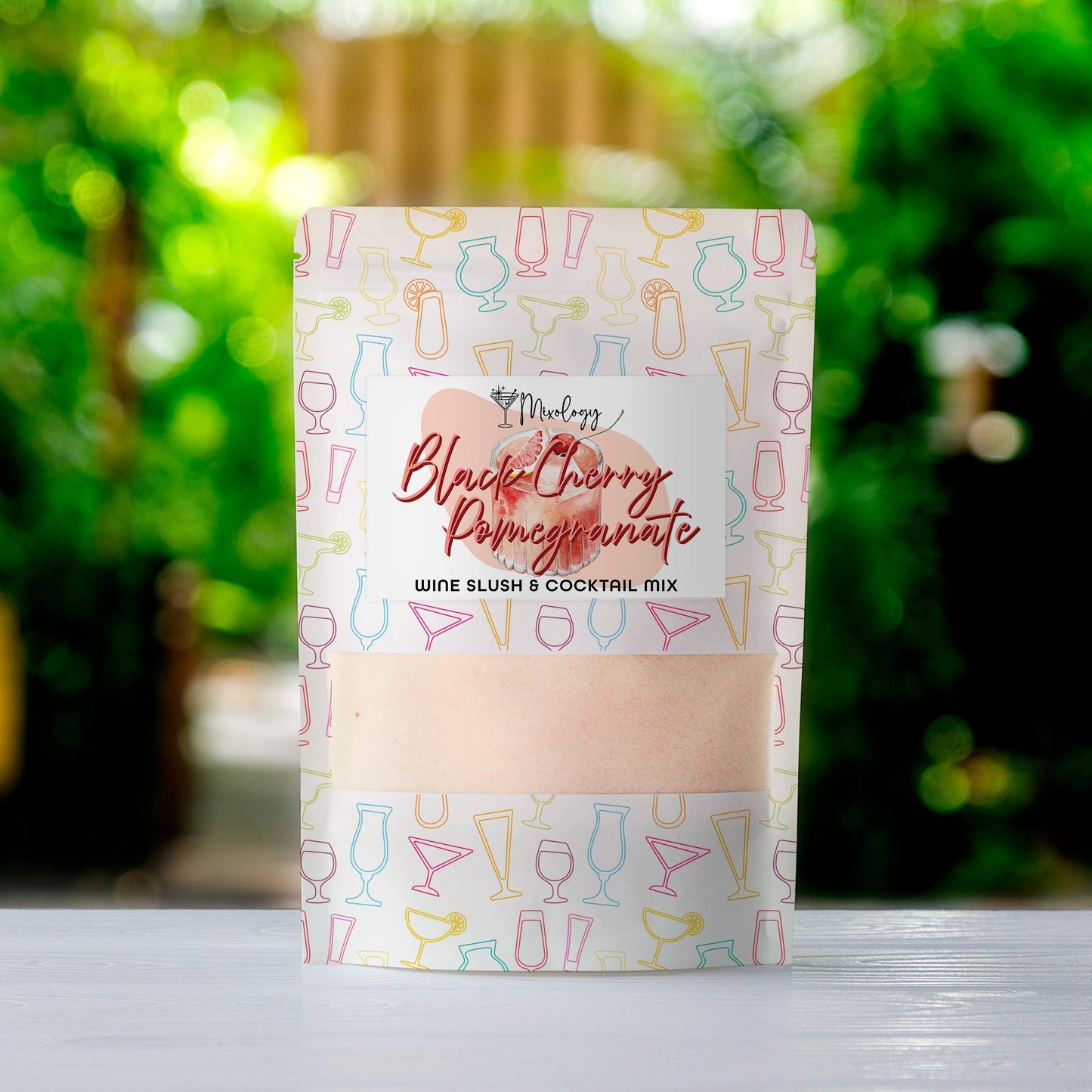 Black Cherry Pomegranate Cocktail Mix Bag