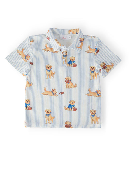 Boys Quarter-Bark S/S Polo