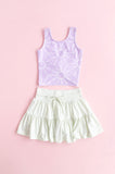 Hint of Mint | 2-tiered Skort