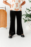 Black Velvet | Wide-Leg Pants