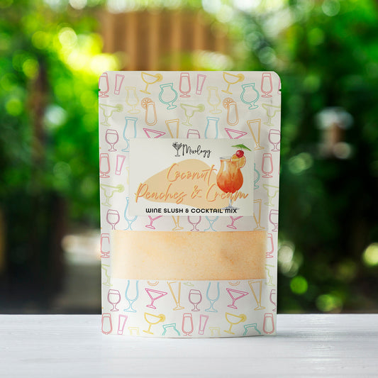 Coconut Peaches & Cream Cocktail Mix Bag