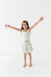 Hint of Mint | 2-tiered Skort